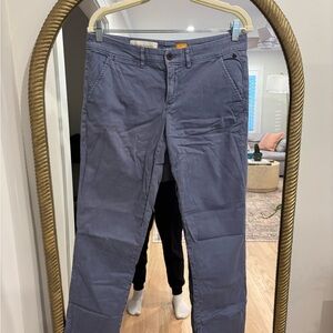 Pilcro and the Letterpress Blue Chino Pants